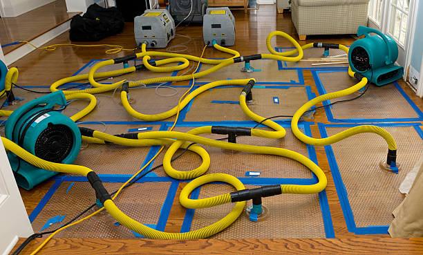 Professional Water Extraction technician working in Oakland, PA